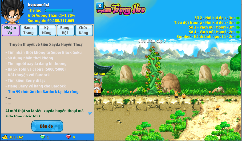 Nick Ngọc Rồng Online VIP giá rẻ, NickDaoQuan.Com, Shop Nick Ngọc Rồng