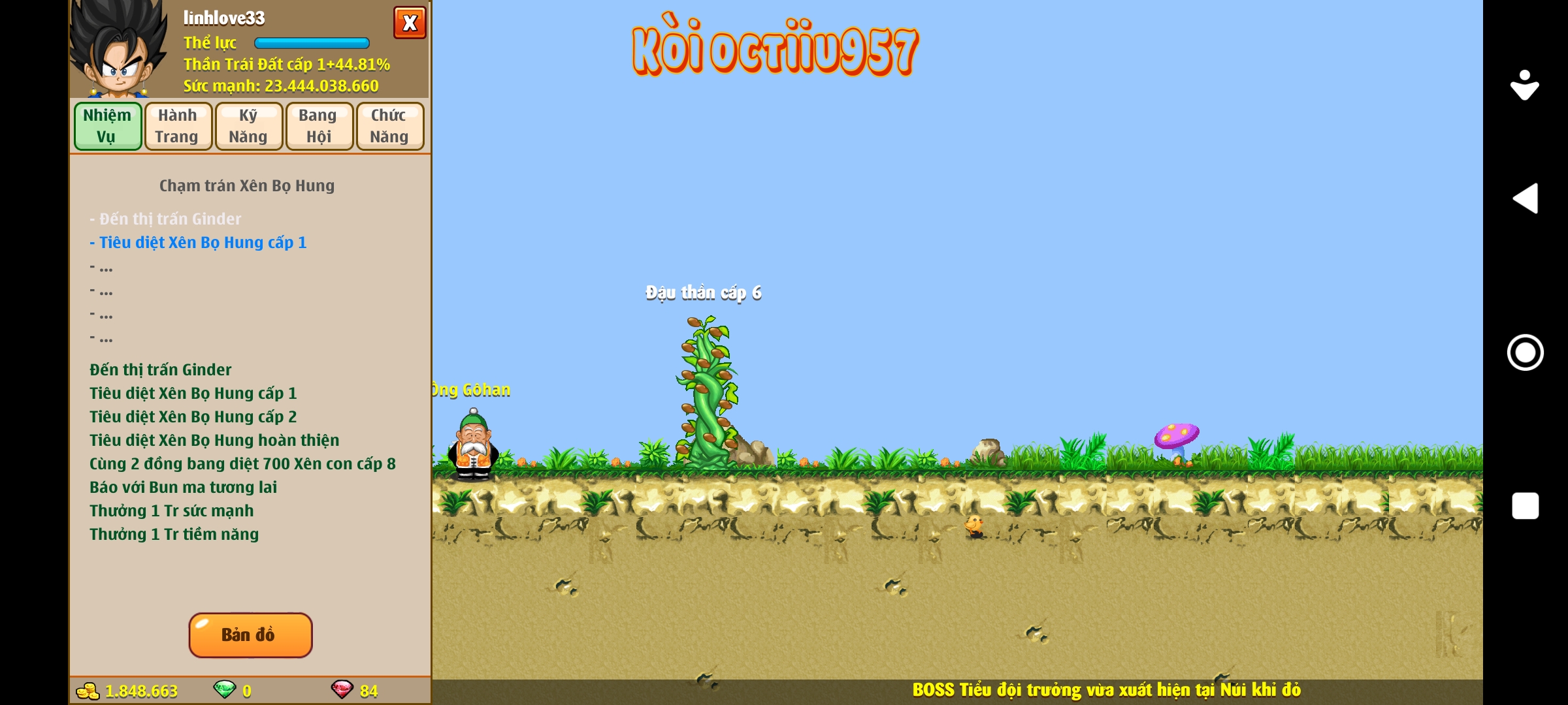 Nick Ngọc Rồng Online VIP giá rẻ, NickDaoquan.Vn, Shop Nick Ngọc Rồng