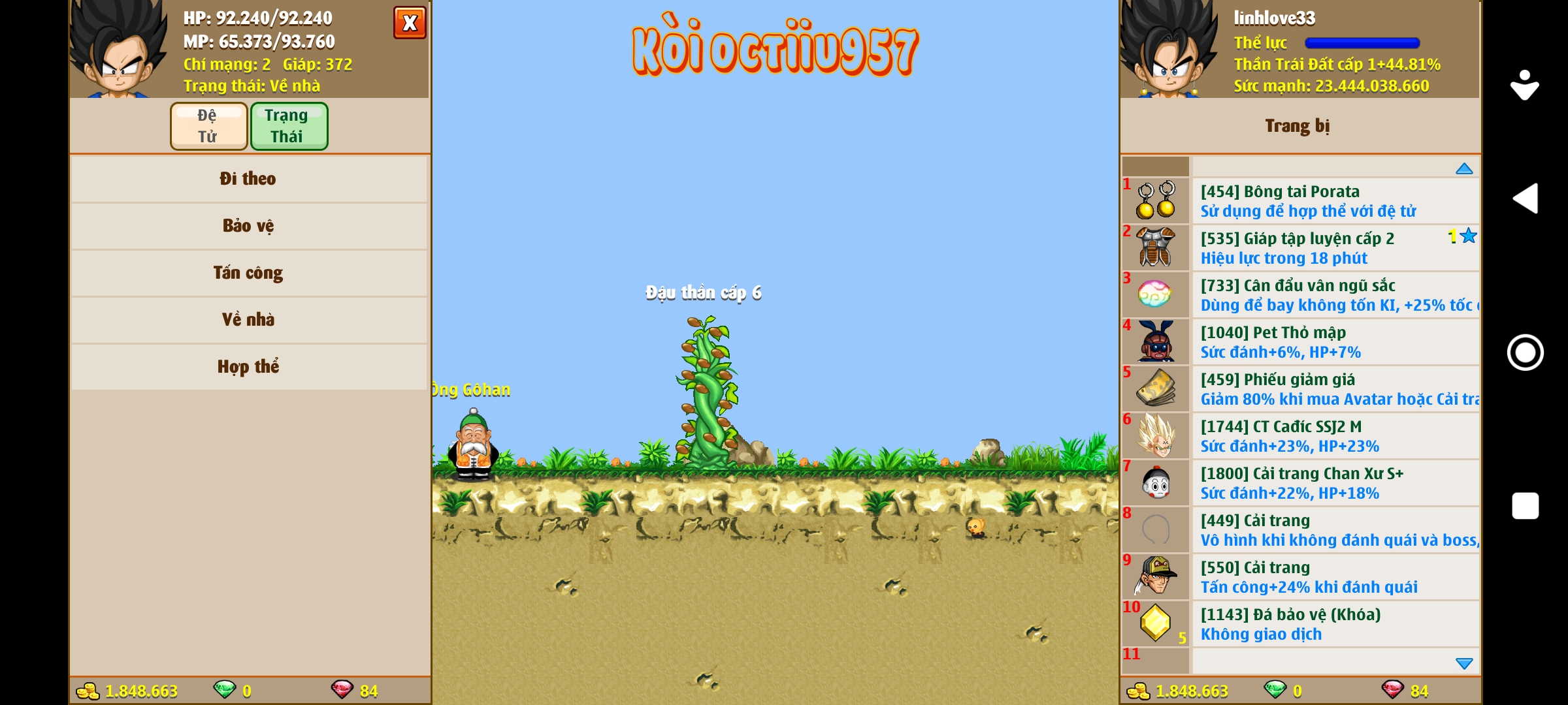 Nick Ngọc Rồng Online VIP giá rẻ, NickDaoquan.Vn, Shop Nick Ngọc Rồng