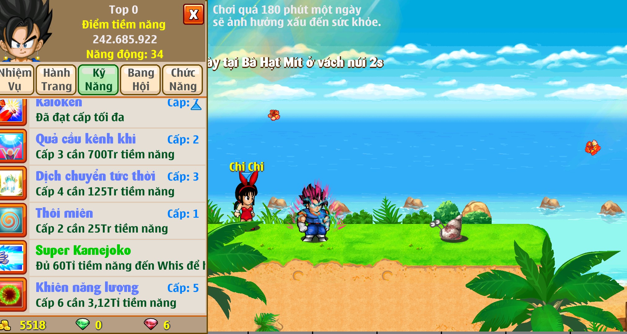 Nick Ngọc Rồng Online VIP giá rẻ, NickDaoquan.Vn, Shop Nick Ngọc Rồng