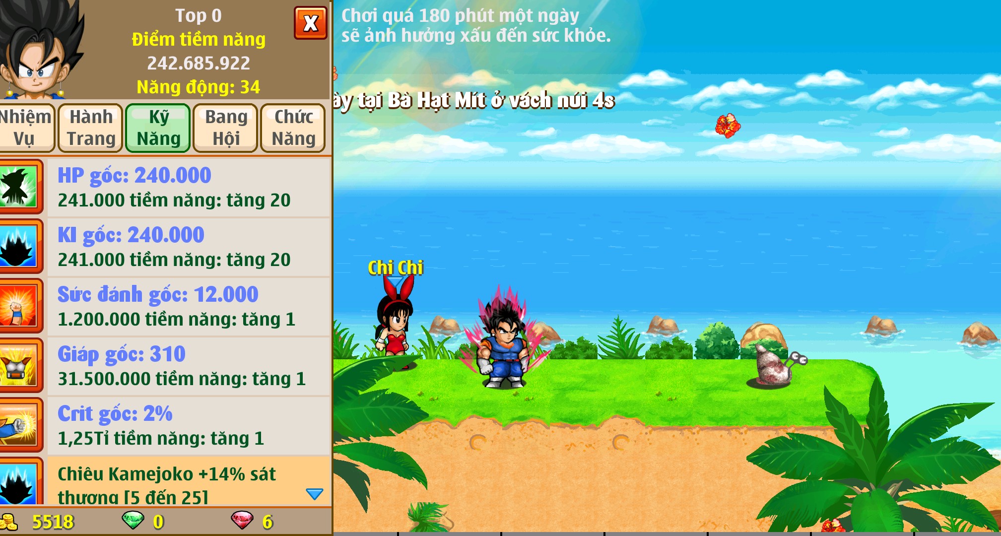 Nick Ngọc Rồng Online VIP giá rẻ, NickDaoquan.Vn, Shop Nick Ngọc Rồng