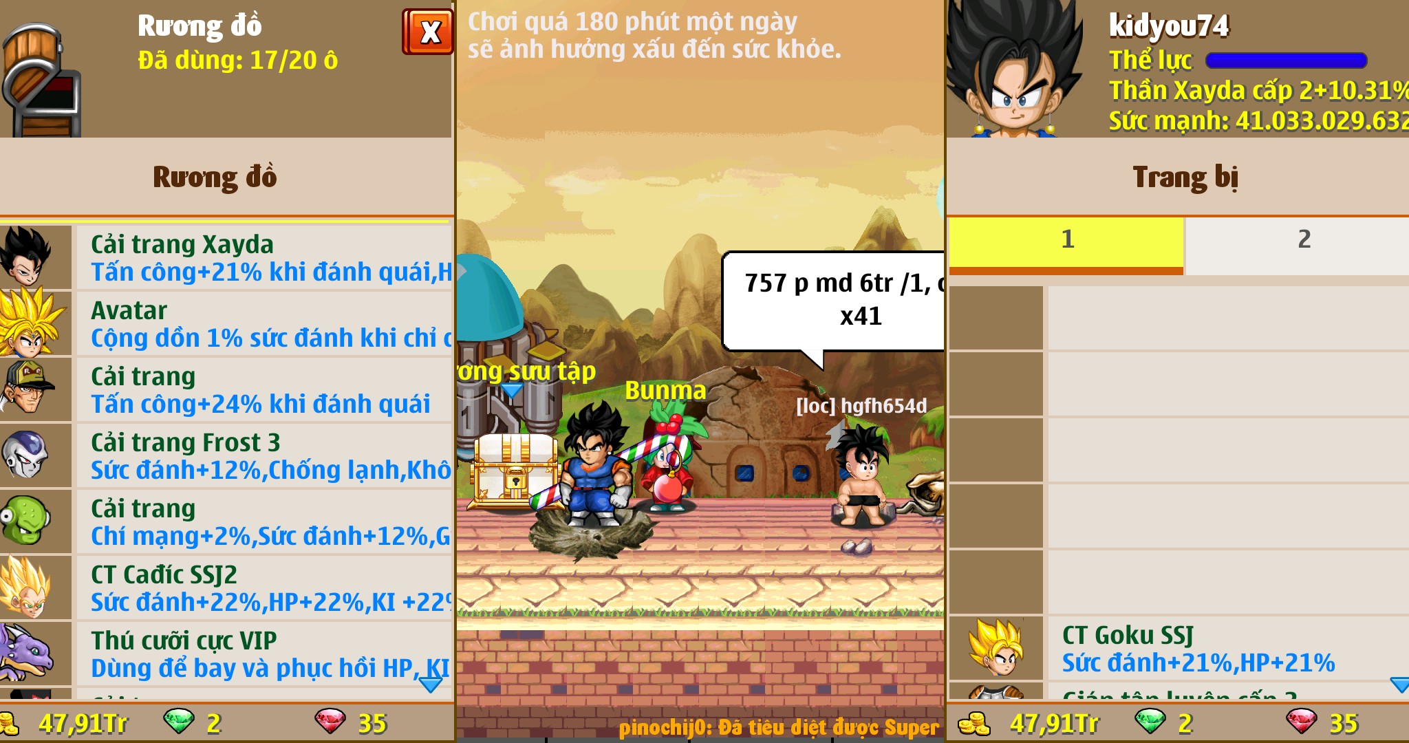 Nick Ngọc Rồng Online VIP giá rẻ, NickDaoQuan.Com, Shop Nick Ngọc Rồng