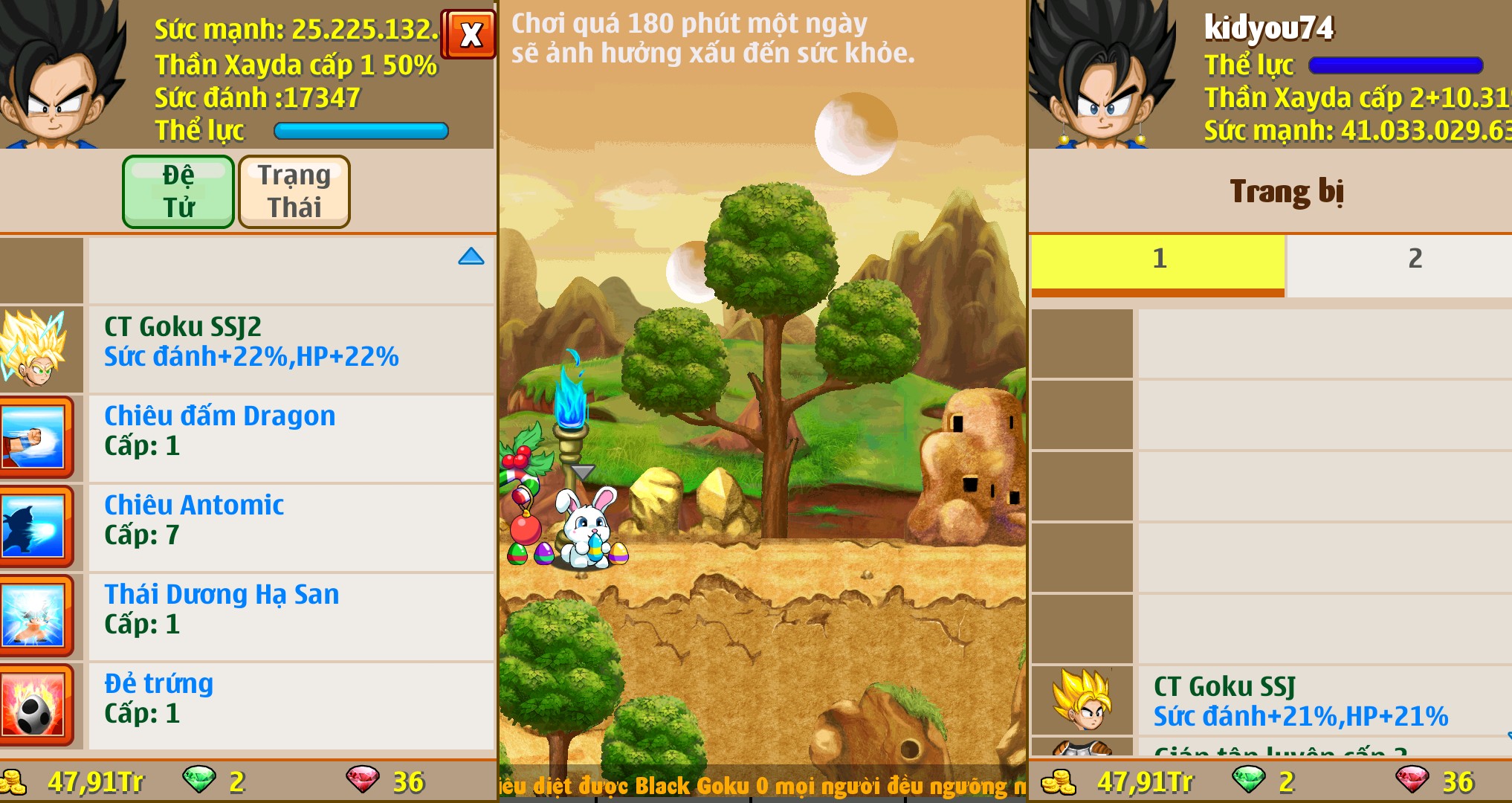 Nick Ngọc Rồng Online VIP giá rẻ, NickDaoQuan.Com, Shop Nick Ngọc Rồng