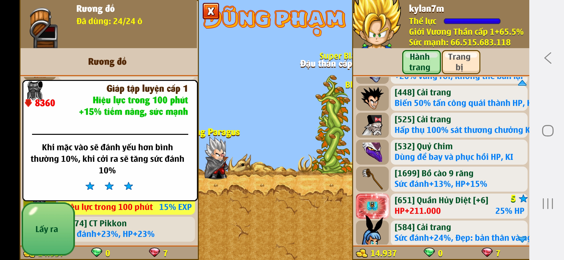 Nick Ngọc Rồng Online VIP giá rẻ, NickDaoQuan.Com, Shop Nick Ngọc Rồng