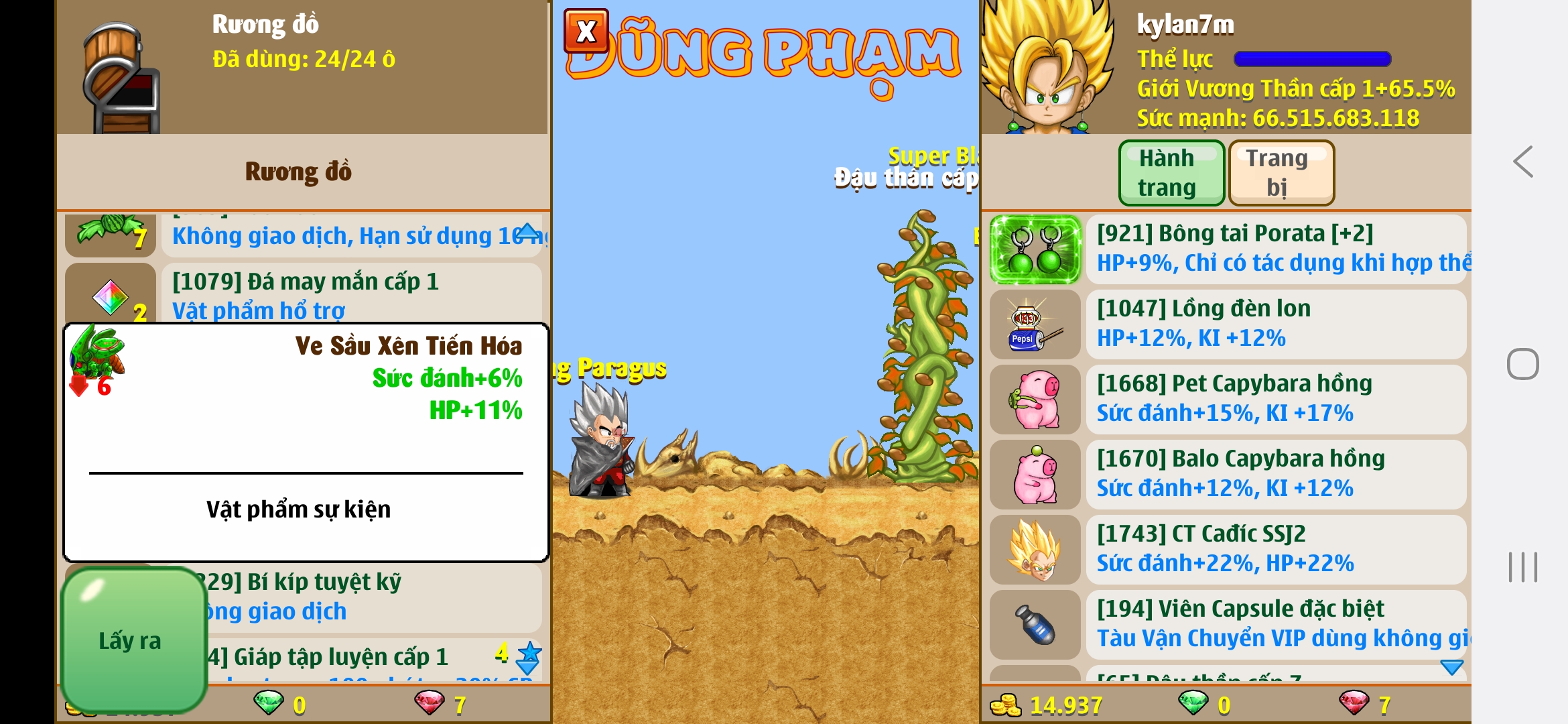 Nick Ngọc Rồng Online VIP giá rẻ, NickDaoQuan.Com, Shop Nick Ngọc Rồng