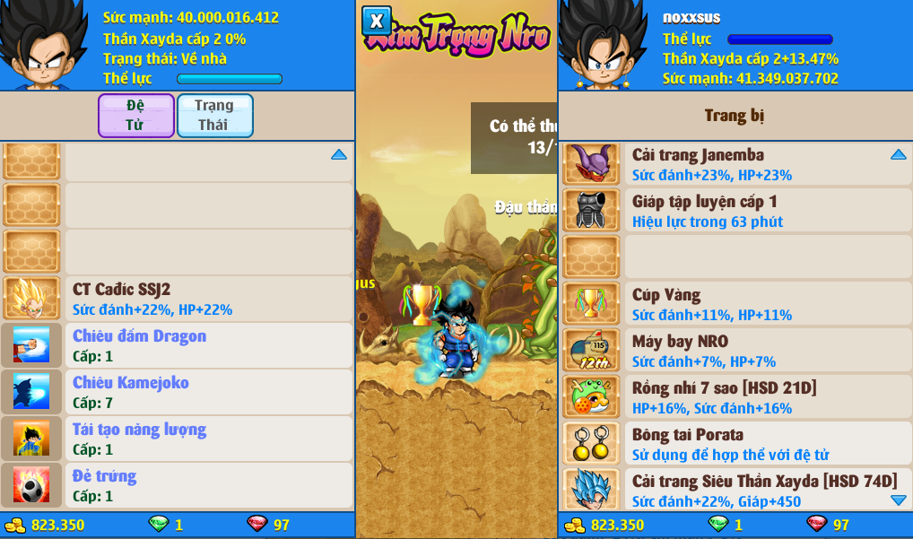 Nick Ngọc Rồng Online VIP giá rẻ, NickDaoQuan.Com, Shop Nick Ngọc Rồng