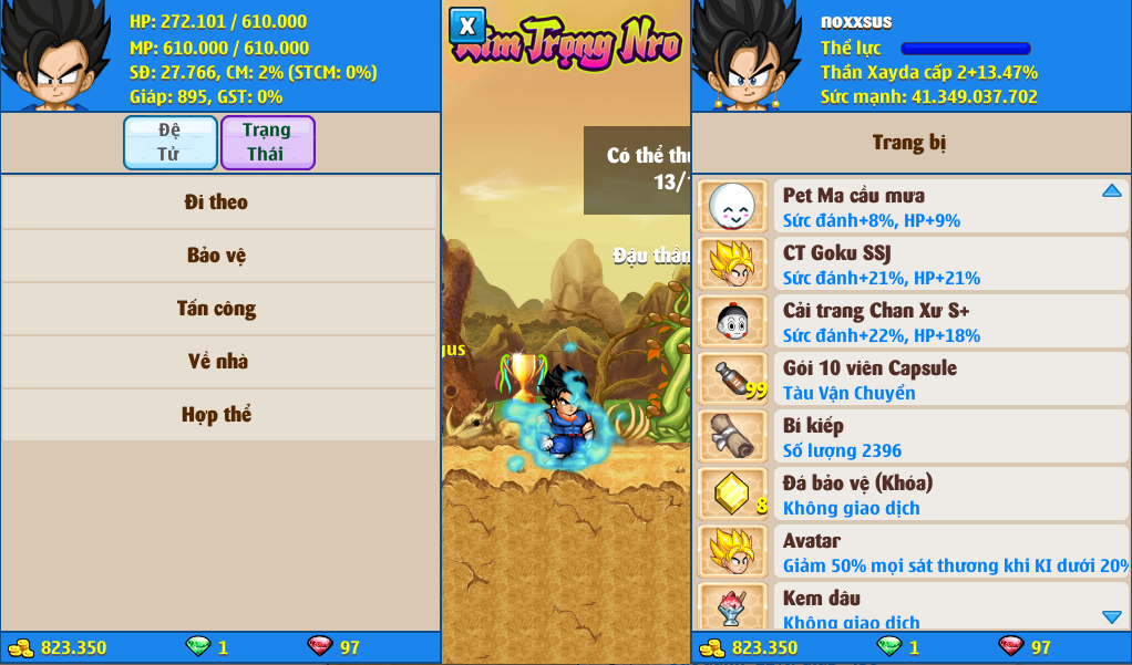 Nick Ngọc Rồng Online VIP giá rẻ, NickDaoQuan.Com, Shop Nick Ngọc Rồng