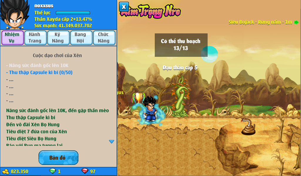 Nick Ngọc Rồng Online VIP giá rẻ, NickDaoQuan.Com, Shop Nick Ngọc Rồng