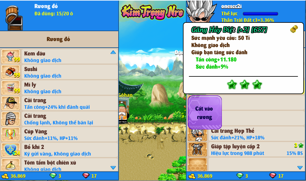 Nick Ngọc Rồng Online VIP giá rẻ, NickDaoQuan.Com, Shop Nick Ngọc Rồng