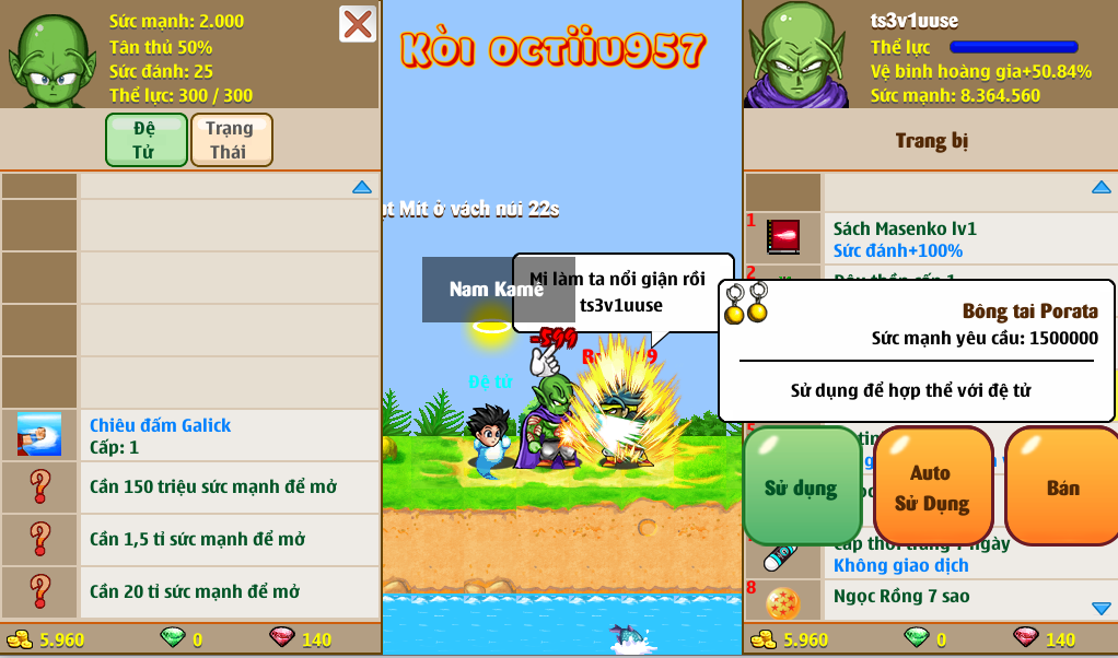 Nick Ngọc Rồng Online VIP giá rẻ, NickDaoQuan.Com, Shop Nick Ngọc Rồng