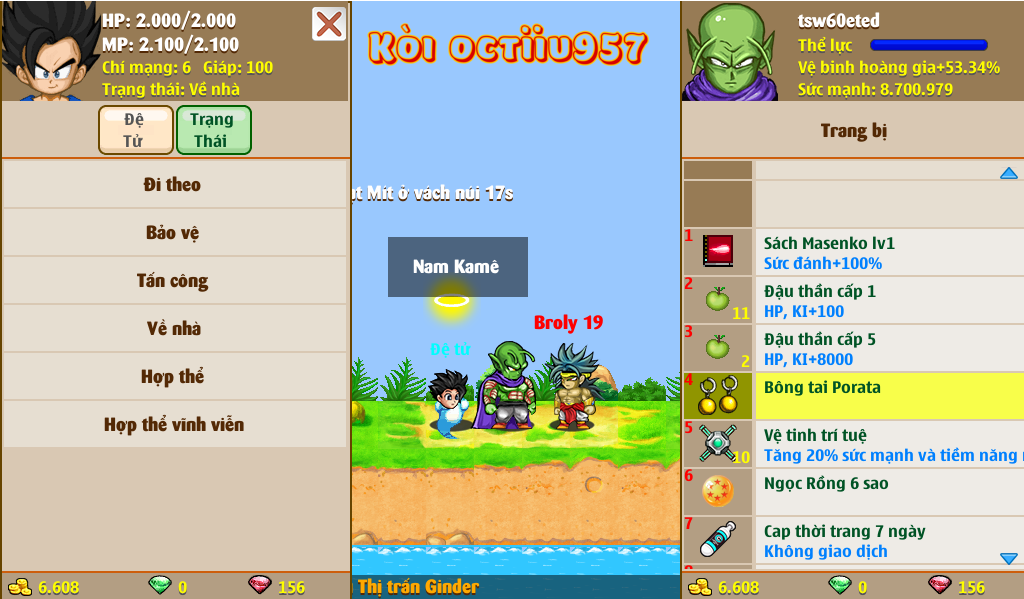 Nick Ngọc Rồng Online VIP giá rẻ, NickDaoQuan.Com, Shop Nick Ngọc Rồng