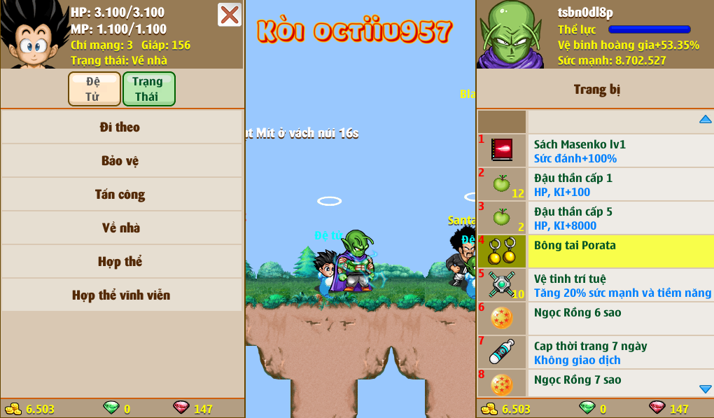 Nick Ngọc Rồng Online VIP giá rẻ, NickDaoQuan.Com, Shop Nick Ngọc Rồng