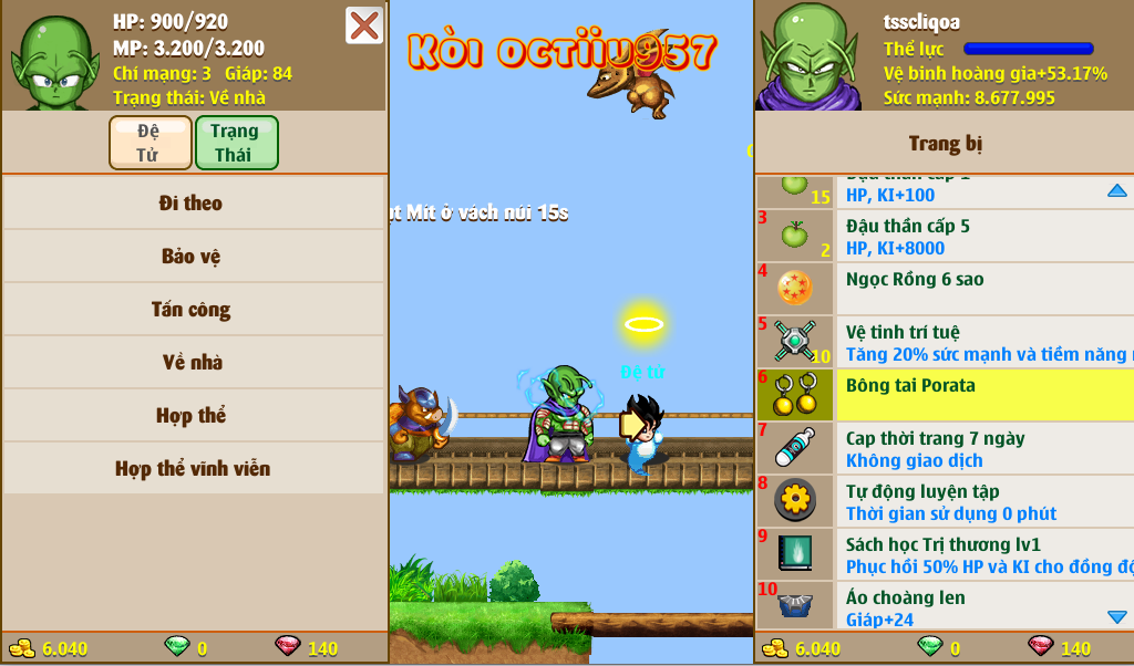 Nick Ngọc Rồng Online VIP giá rẻ, NickDaoQuan.Com, Shop Nick Ngọc Rồng