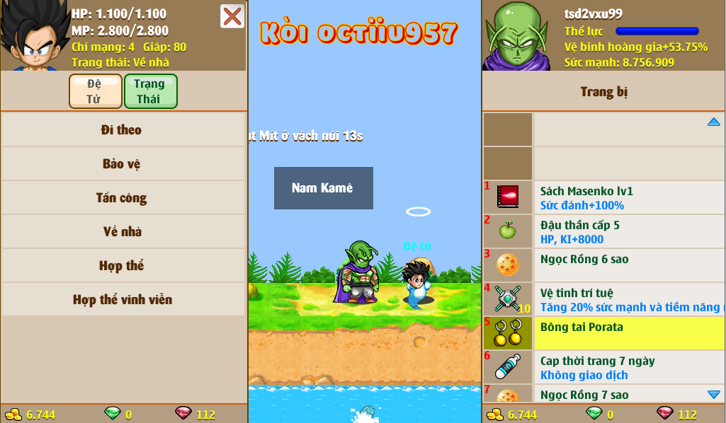 Nick Ngọc Rồng Online VIP giá rẻ, NickDaoQuan.Com, Shop Nick Ngọc Rồng