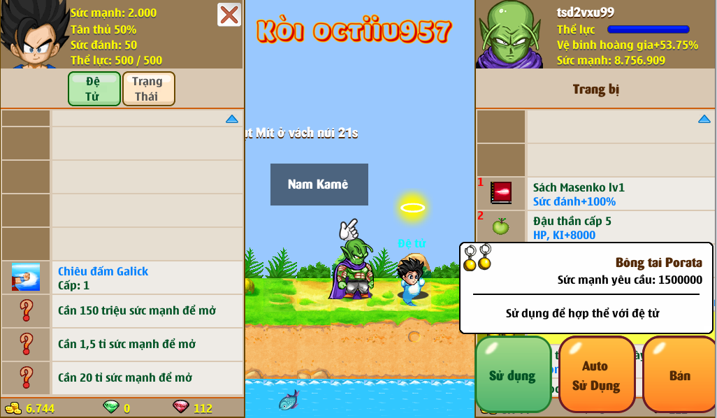 Nick Ngọc Rồng Online VIP giá rẻ, NickDaoQuan.Com, Shop Nick Ngọc Rồng