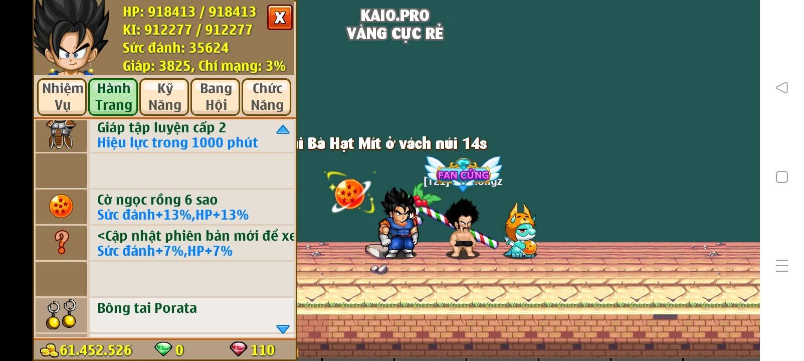 Nick Ngọc Rồng Online VIP giá rẻ, NickDaoQuan.Com, Shop Nick Ngọc Rồng