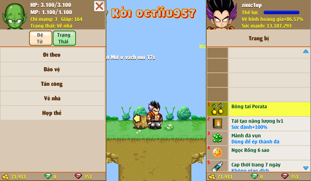 Nick Ngọc Rồng Online VIP giá rẻ, NickDaoQuan.Com, Shop Nick Ngọc Rồng