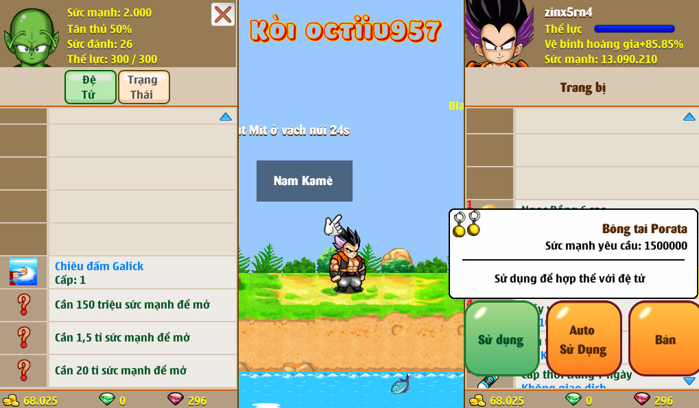 Nick Ngọc Rồng Online VIP giá rẻ, NickDaoQuan.Com, Shop Nick Ngọc Rồng