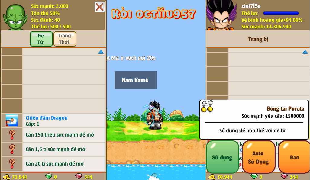 Nick Ngọc Rồng Online VIP giá rẻ, NickDaoQuan.Com, Shop Nick Ngọc Rồng