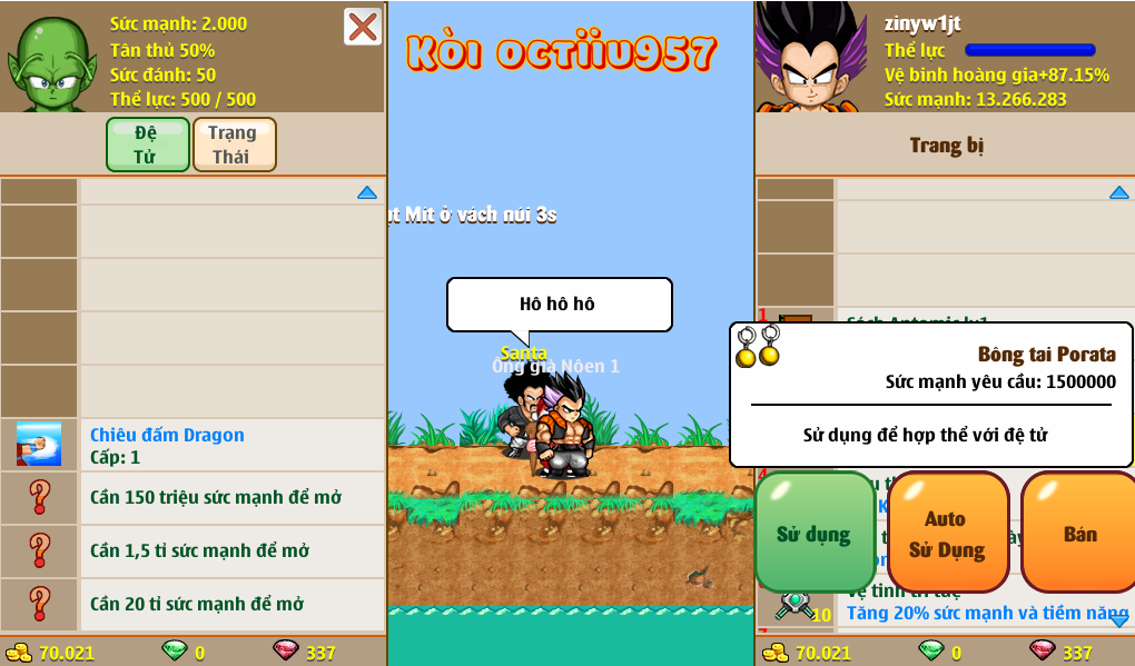 Nick Ngọc Rồng Online VIP giá rẻ, NickDaoQuan.Com, Shop Nick Ngọc Rồng