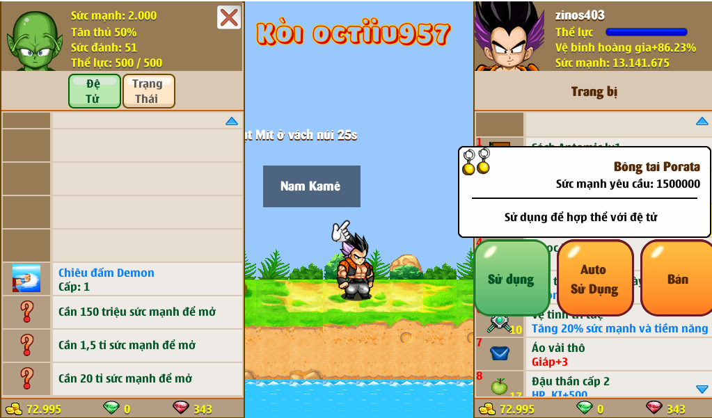 Nick Ngọc Rồng Online VIP giá rẻ, NickDaoQuan.Com, Shop Nick Ngọc Rồng