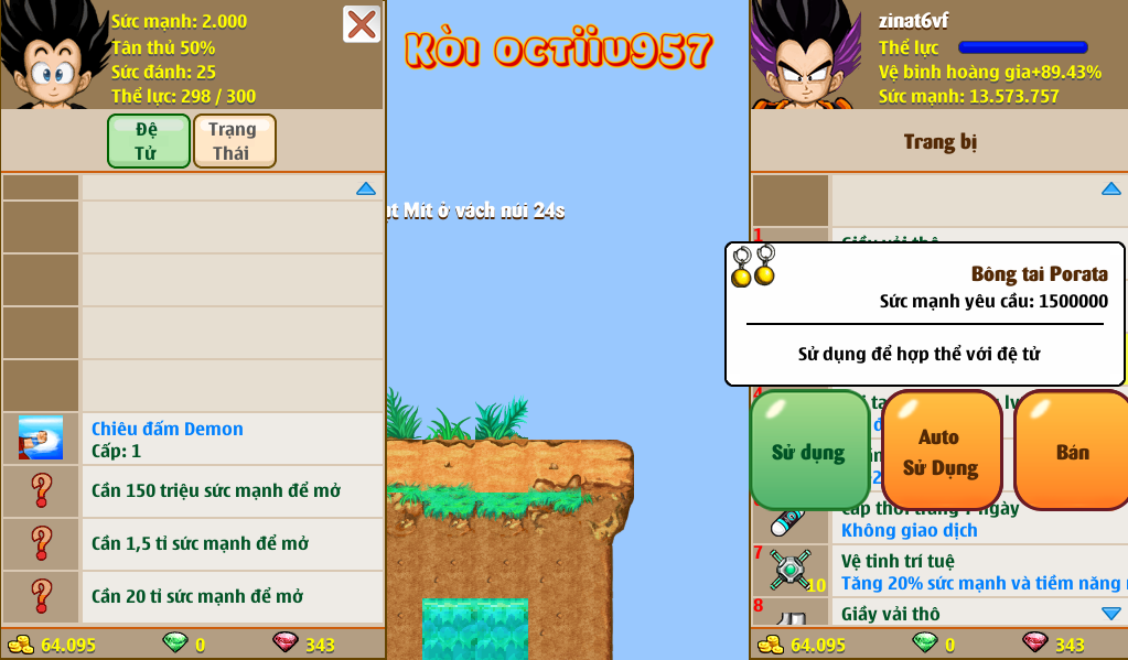 Nick Ngọc Rồng Online VIP giá rẻ, NickDaoQuan.Com, Shop Nick Ngọc Rồng