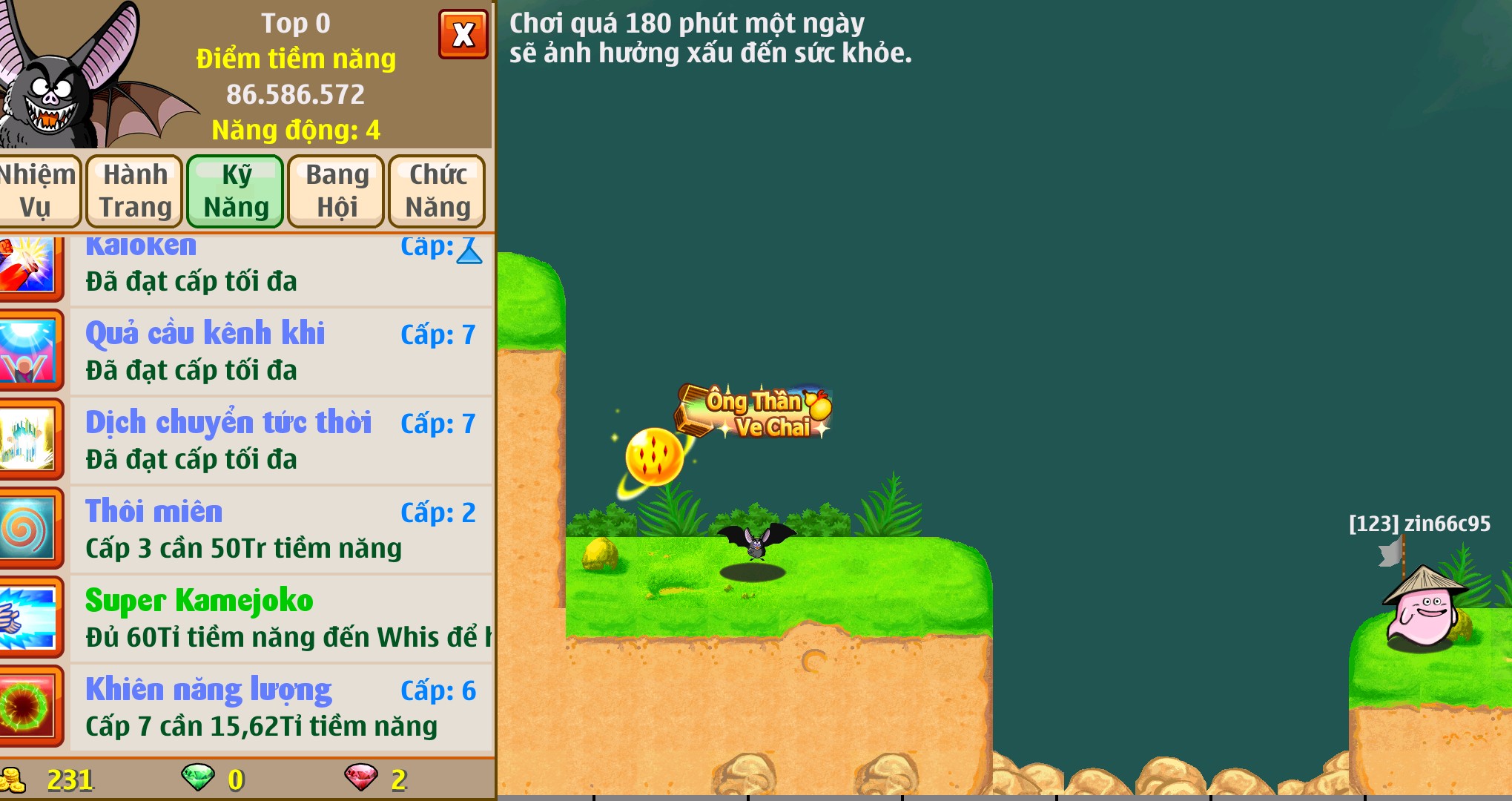 Nick Ngọc Rồng Online VIP giá rẻ, NickDaoquan.Vn, Shop Nick Ngọc Rồng