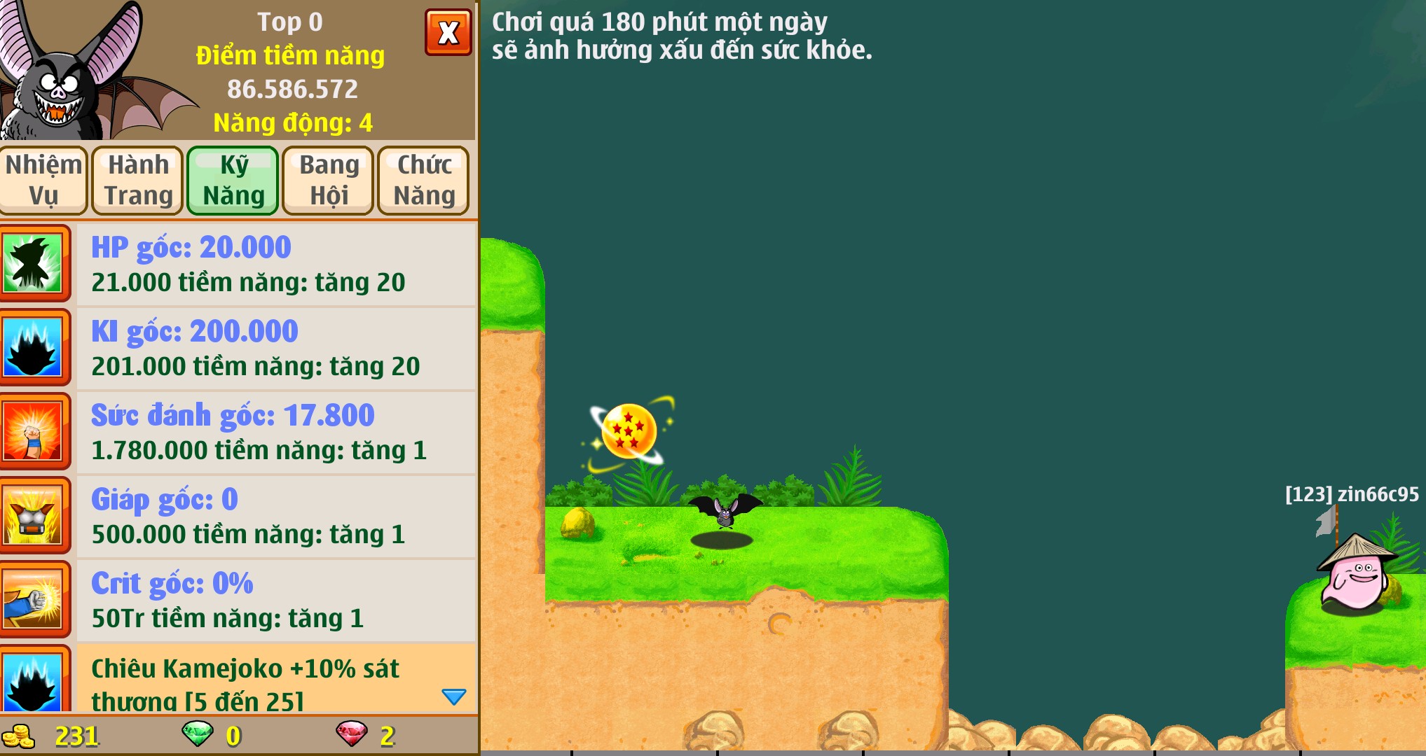 Nick Ngọc Rồng Online VIP giá rẻ, NickDaoquan.Vn, Shop Nick Ngọc Rồng