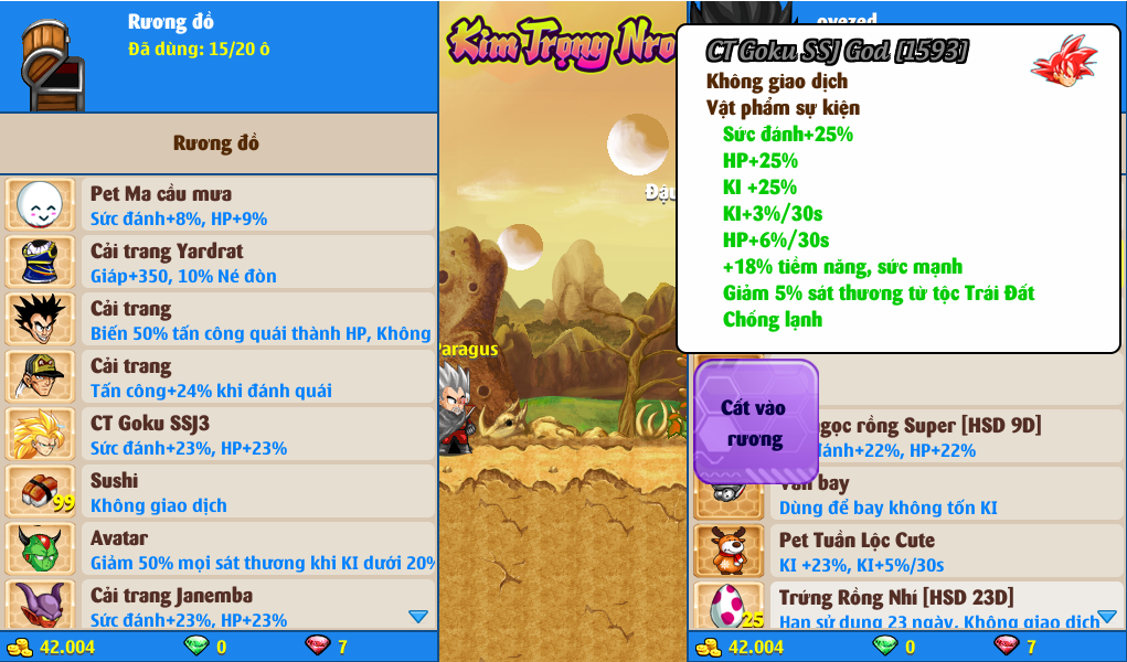 Nick Ngọc Rồng Online VIP giá rẻ, NickDaoQuan.Com, Shop Nick Ngọc Rồng