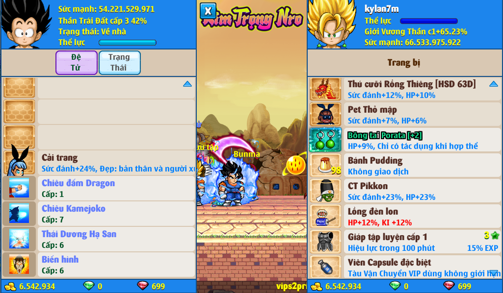 Nick Ngọc Rồng Online VIP giá rẻ, NickDaoQuan.Com, Shop Nick Ngọc Rồng