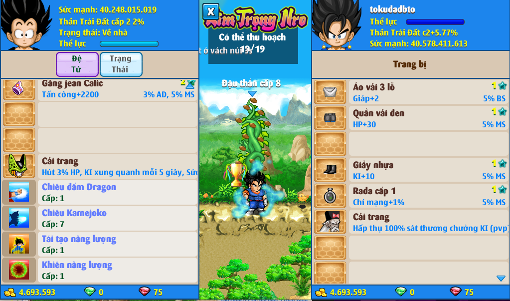 Nick Ngọc Rồng Online VIP giá rẻ, NickDaoQuan.Com, Shop Nick Ngọc Rồng