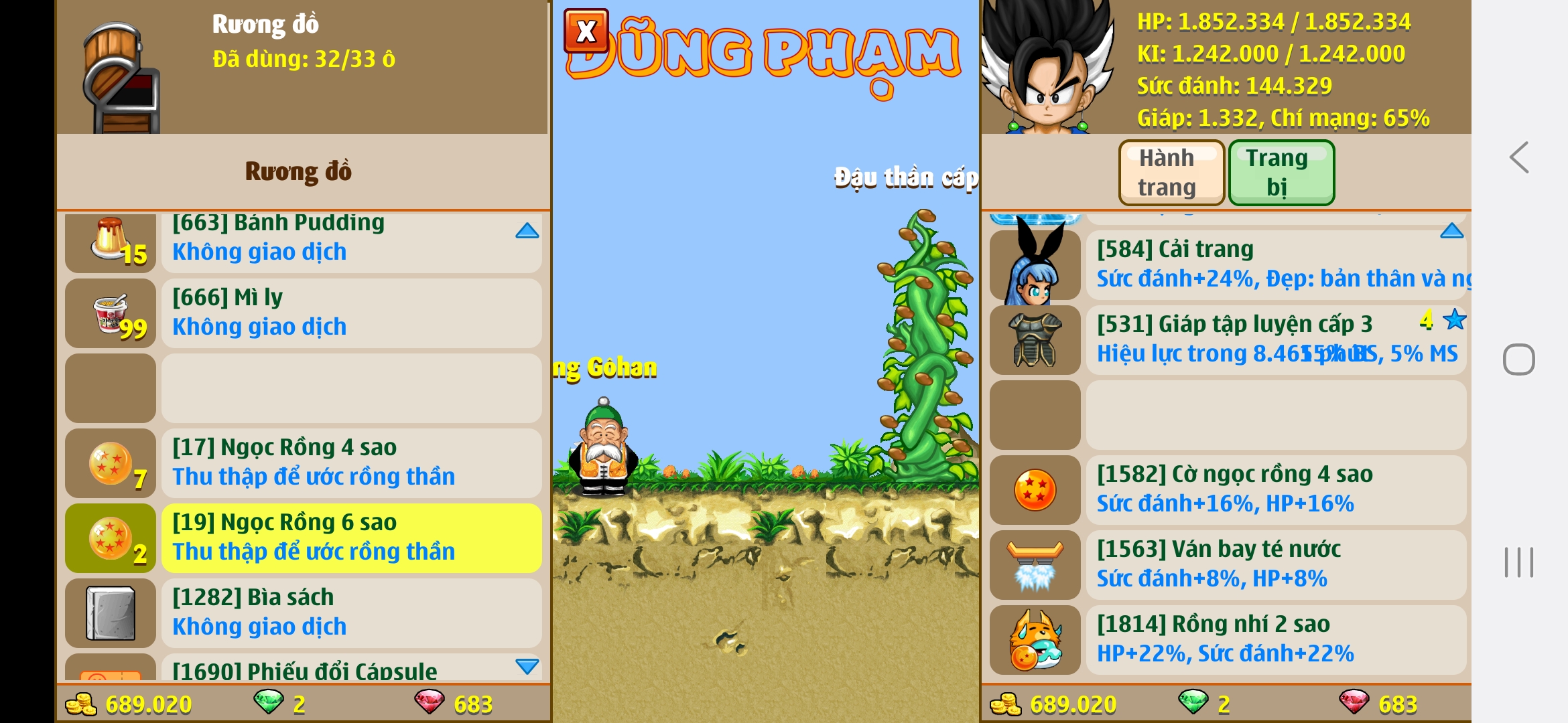 Nick Ngọc Rồng Online VIP giá rẻ, NickDaoQuan.Com, Shop Nick Ngọc Rồng