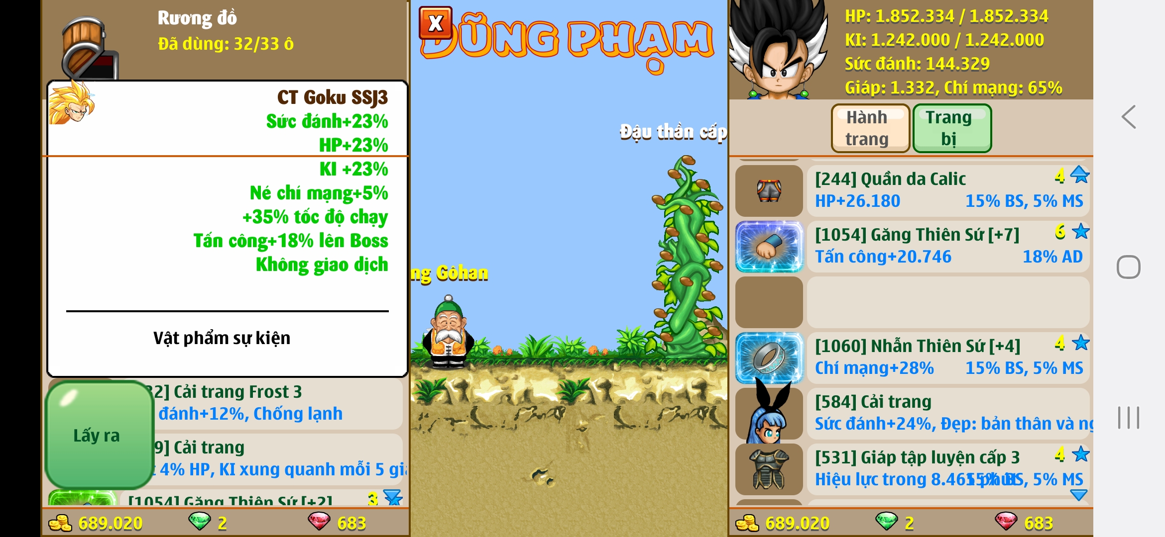 Nick Ngọc Rồng Online VIP giá rẻ, NickDaoQuan.Com, Shop Nick Ngọc Rồng