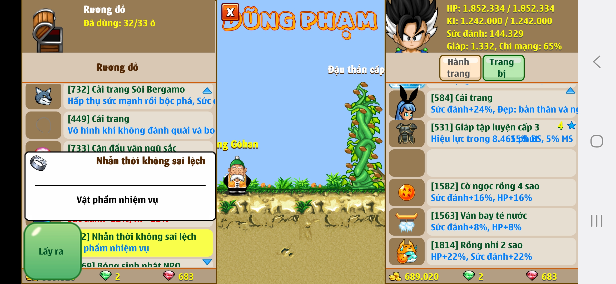 Nick Ngọc Rồng Online VIP giá rẻ, NickDaoQuan.Com, Shop Nick Ngọc Rồng