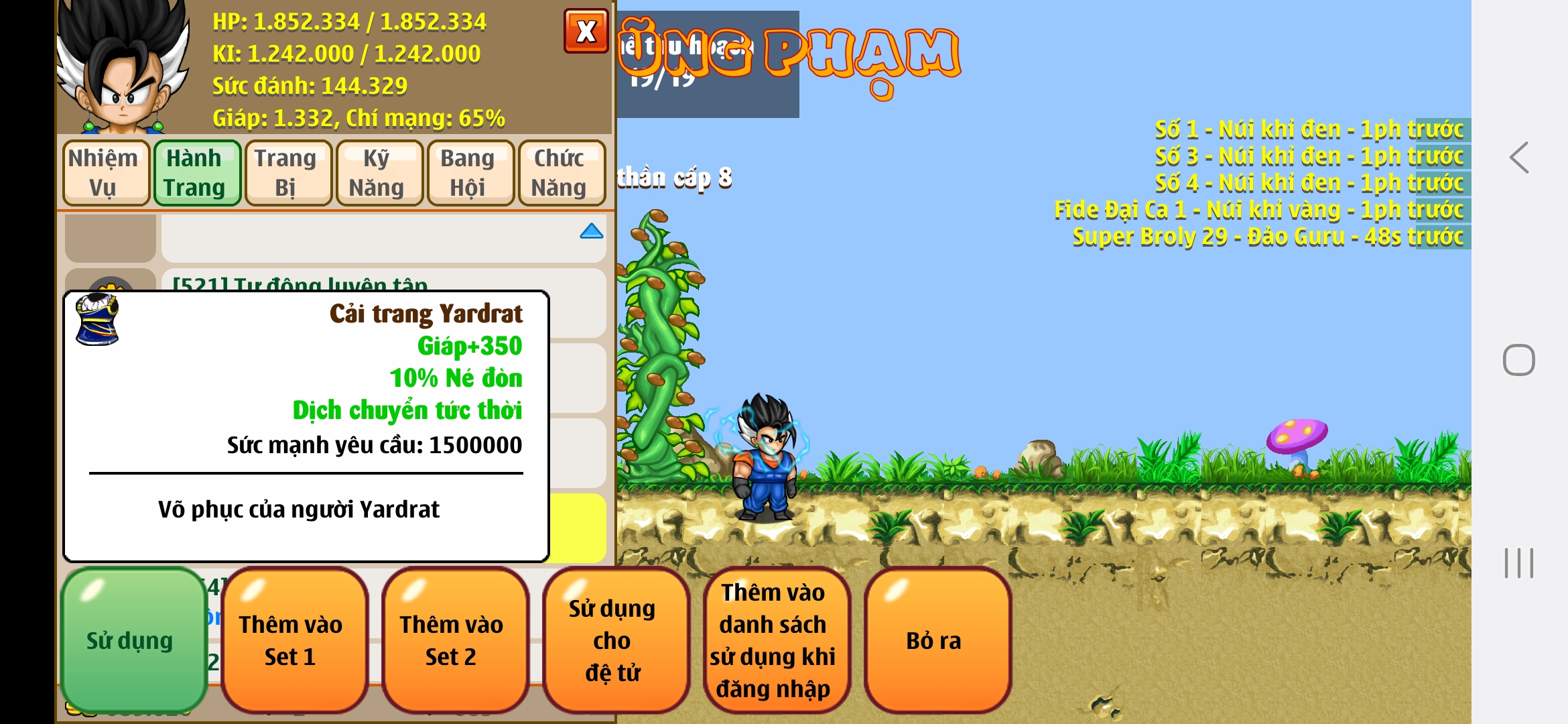 Nick Ngọc Rồng Online VIP giá rẻ, NickDaoQuan.Com, Shop Nick Ngọc Rồng