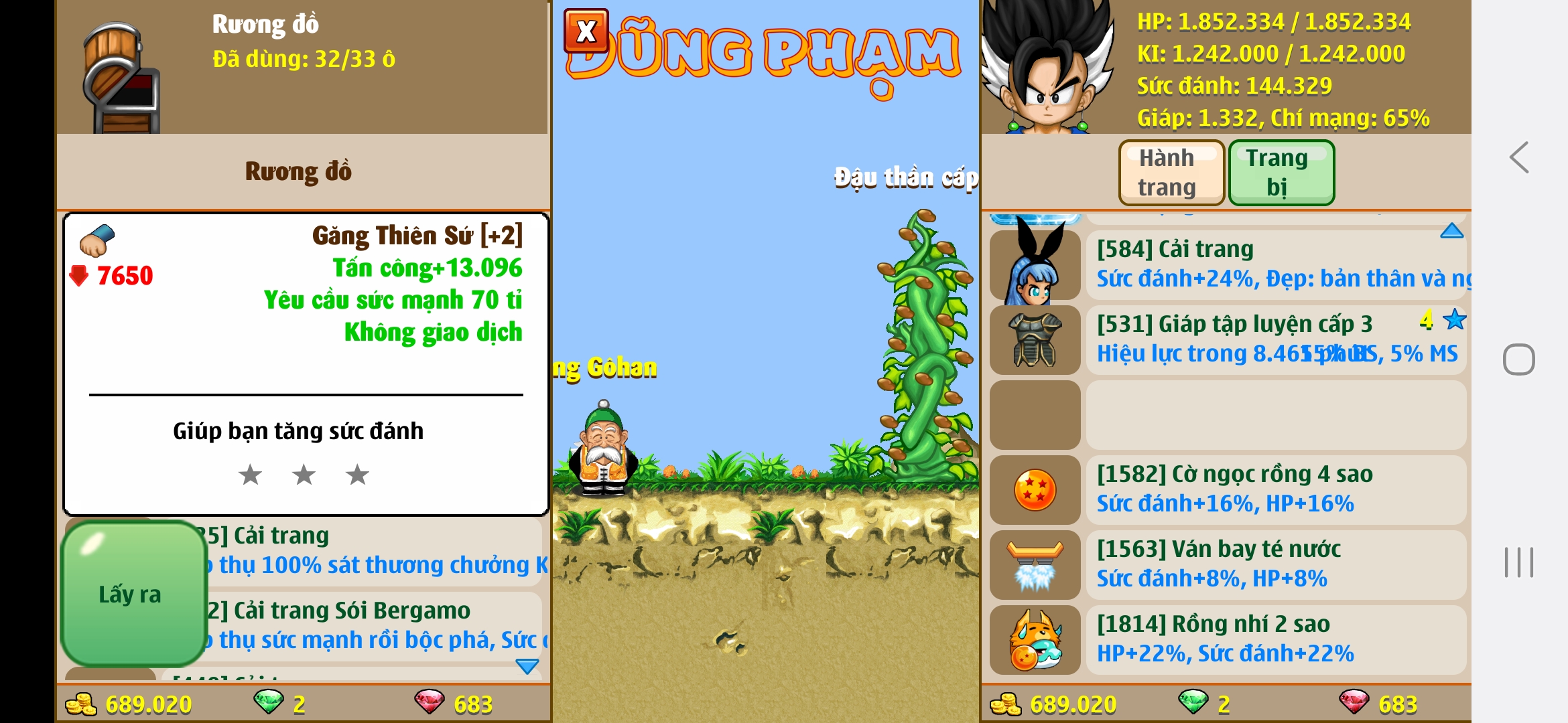 Nick Ngọc Rồng Online VIP giá rẻ, NickDaoQuan.Com, Shop Nick Ngọc Rồng