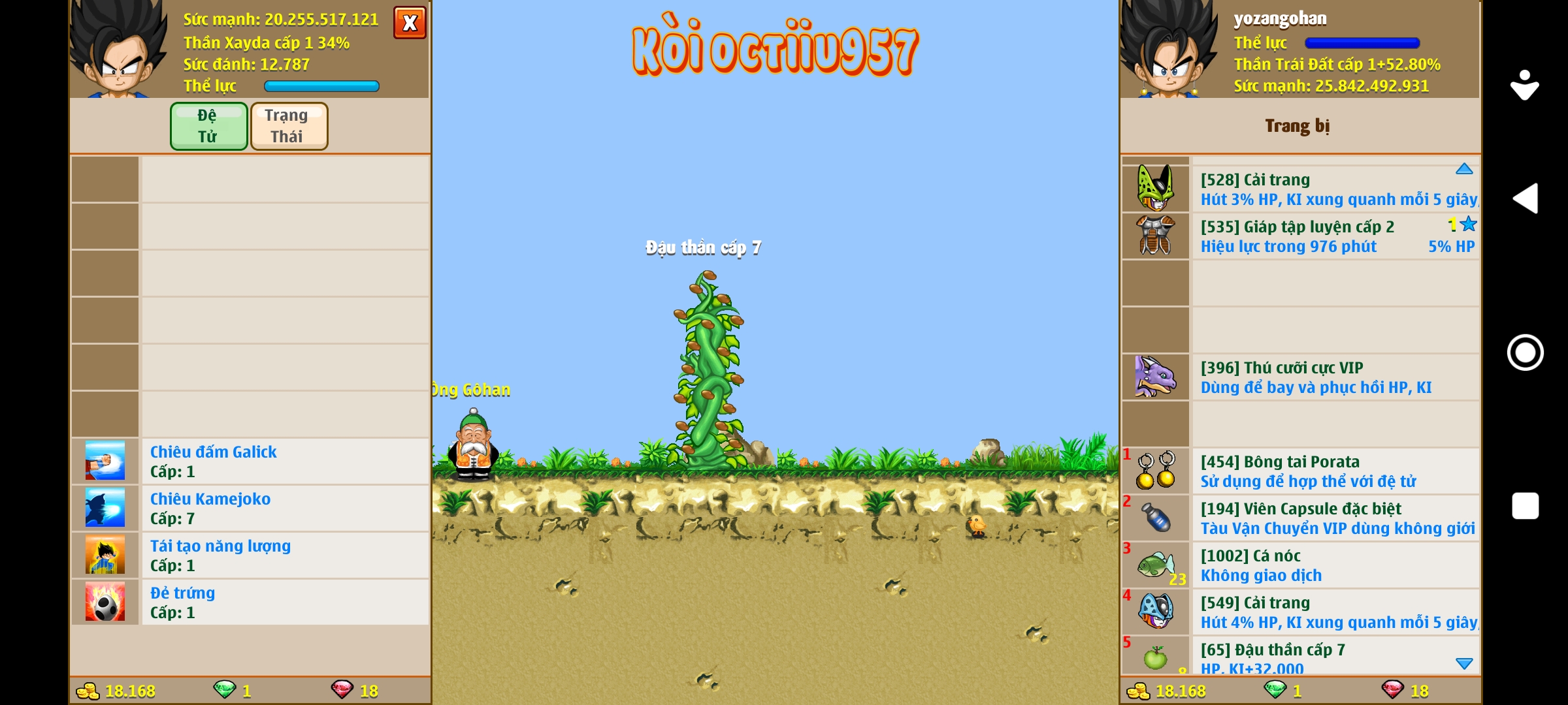 Nick Ngọc Rồng Online VIP giá rẻ, NickDaoquan.Vn, Shop Nick Ngọc Rồng