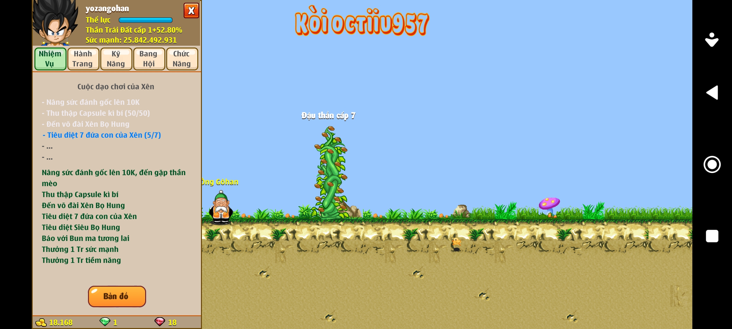 Nick Ngọc Rồng Online VIP giá rẻ, NickDaoquan.Vn, Shop Nick Ngọc Rồng