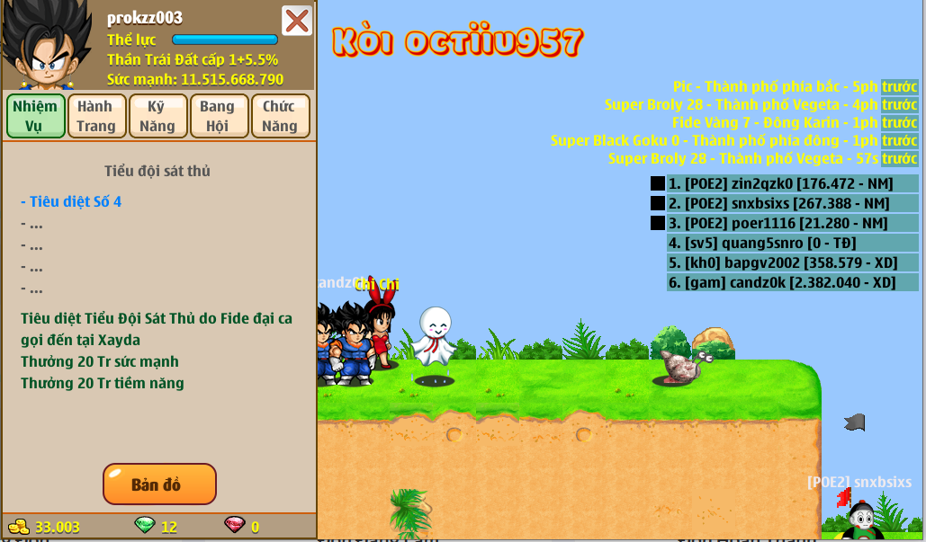 Nick Ngọc Rồng Online VIP giá rẻ, NickDaoQuan.Com, Shop Nick Ngọc Rồng