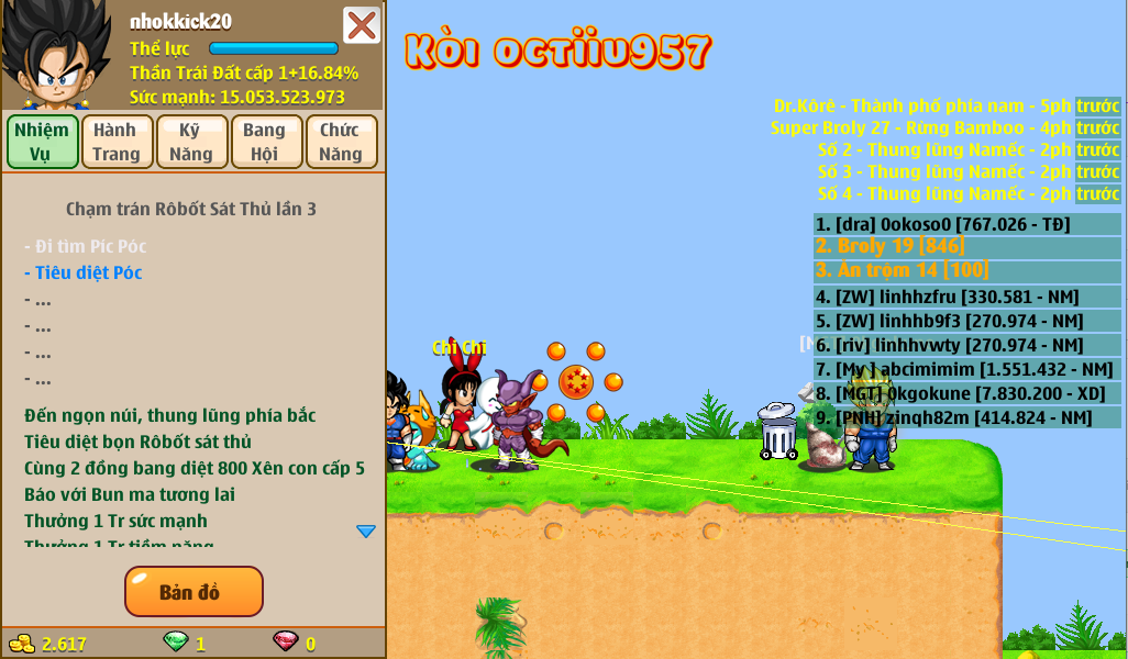 Nick Ngọc Rồng Online VIP giá rẻ, NickDaoQuan.Com, Shop Nick Ngọc Rồng