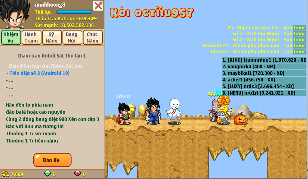 Nick Ngọc Rồng Online VIP giá rẻ, NickDaoQuan.Com, Shop Nick Ngọc Rồng