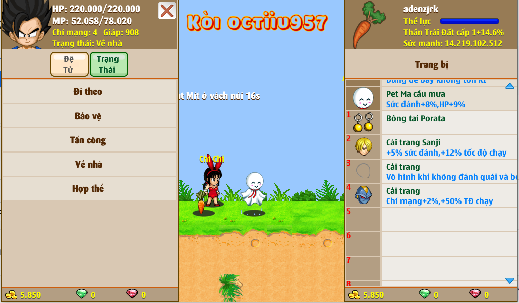 Nick Ngọc Rồng Online VIP giá rẻ, NickDaoQuan.Com, Shop Nick Ngọc Rồng