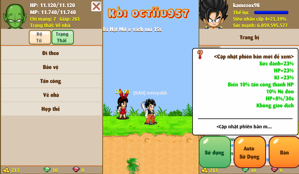 Nick Ngọc Rồng Online VIP giá rẻ, NickDaoQuan.Com, Shop Nick Ngọc Rồng