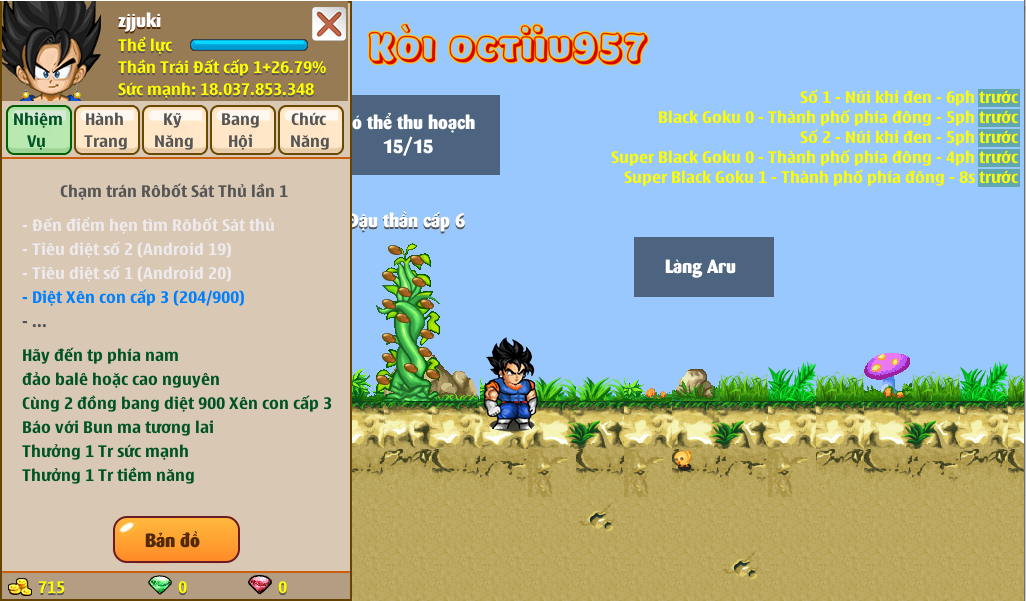 Nick Ngọc Rồng Online VIP giá rẻ, NickDaoQuan.Com, Shop Nick Ngọc Rồng