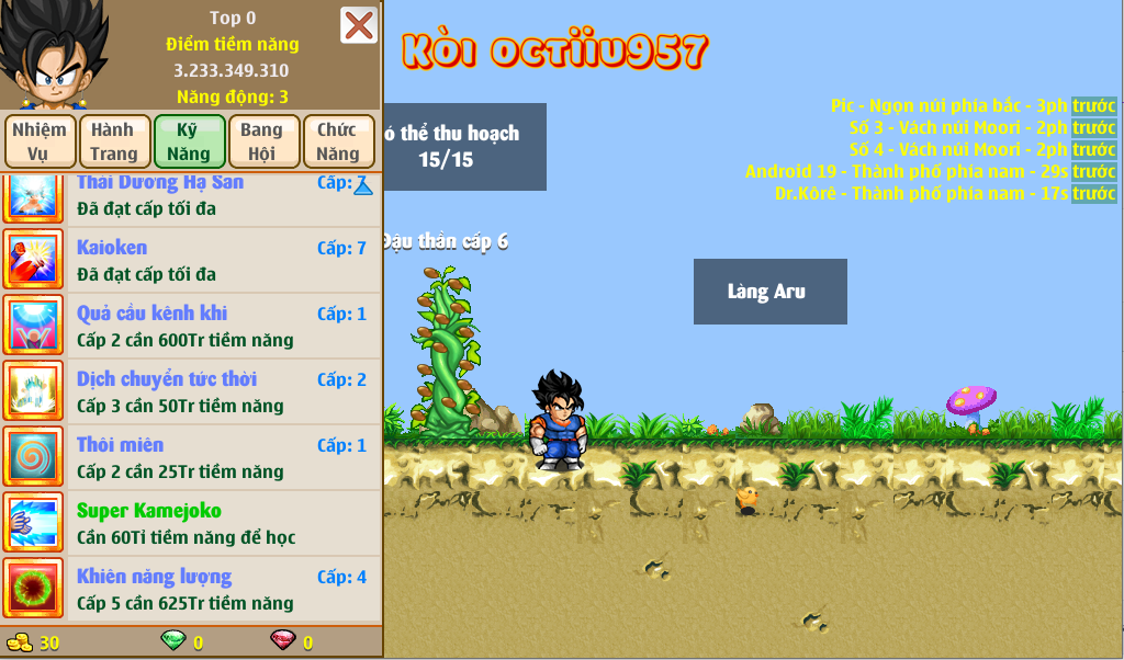 Nick Ngọc Rồng Online VIP giá rẻ, NickDaoQuan.Com, Shop Nick Ngọc Rồng