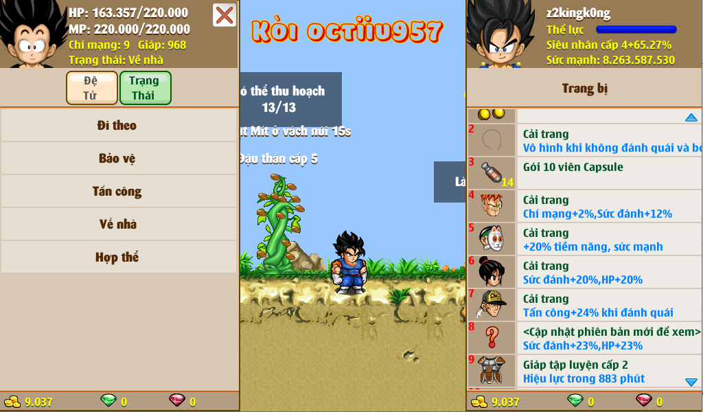 Nick Ngọc Rồng Online VIP giá rẻ, NickDaoQuan.Com, Shop Nick Ngọc Rồng