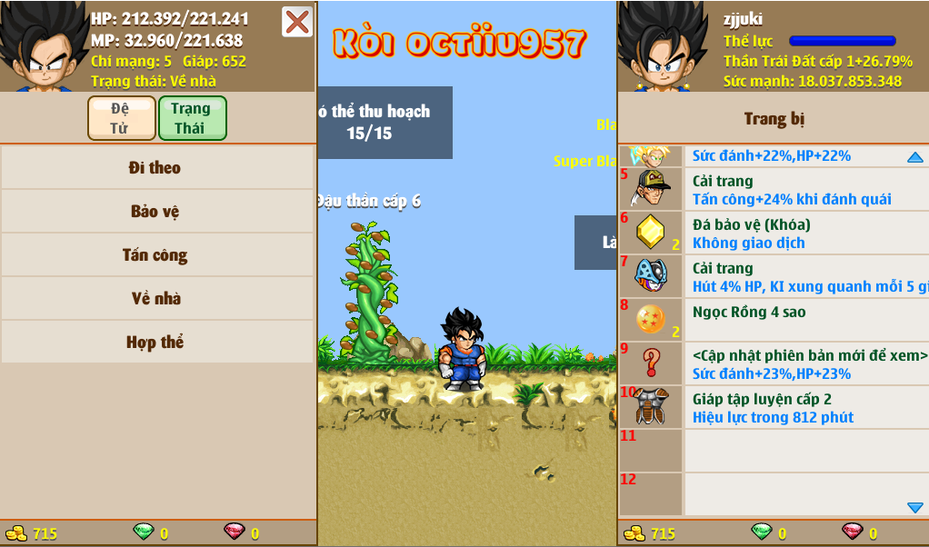 Nick Ngọc Rồng Online VIP giá rẻ, NickDaoQuan.Com, Shop Nick Ngọc Rồng