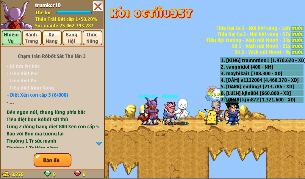 Nick Ngọc Rồng Online VIP giá rẻ, NickDaoQuan.Com, Shop Nick Ngọc Rồng