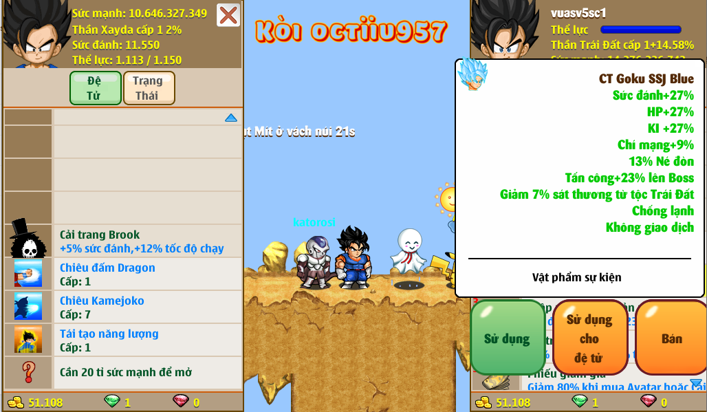 Nick Ngọc Rồng Online VIP giá rẻ, NickDaoQuan.Com, Shop Nick Ngọc Rồng