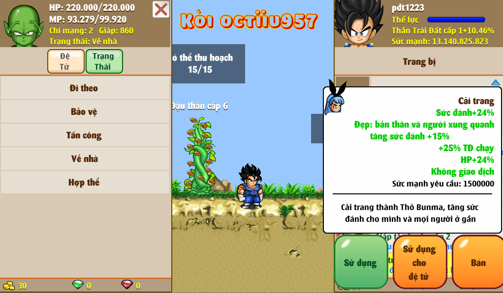 Nick Ngọc Rồng Online VIP giá rẻ, NickDaoQuan.Com, Shop Nick Ngọc Rồng